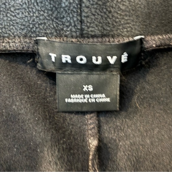 Trouve Black Faux Leather Legging XS - Picture 10 of 10